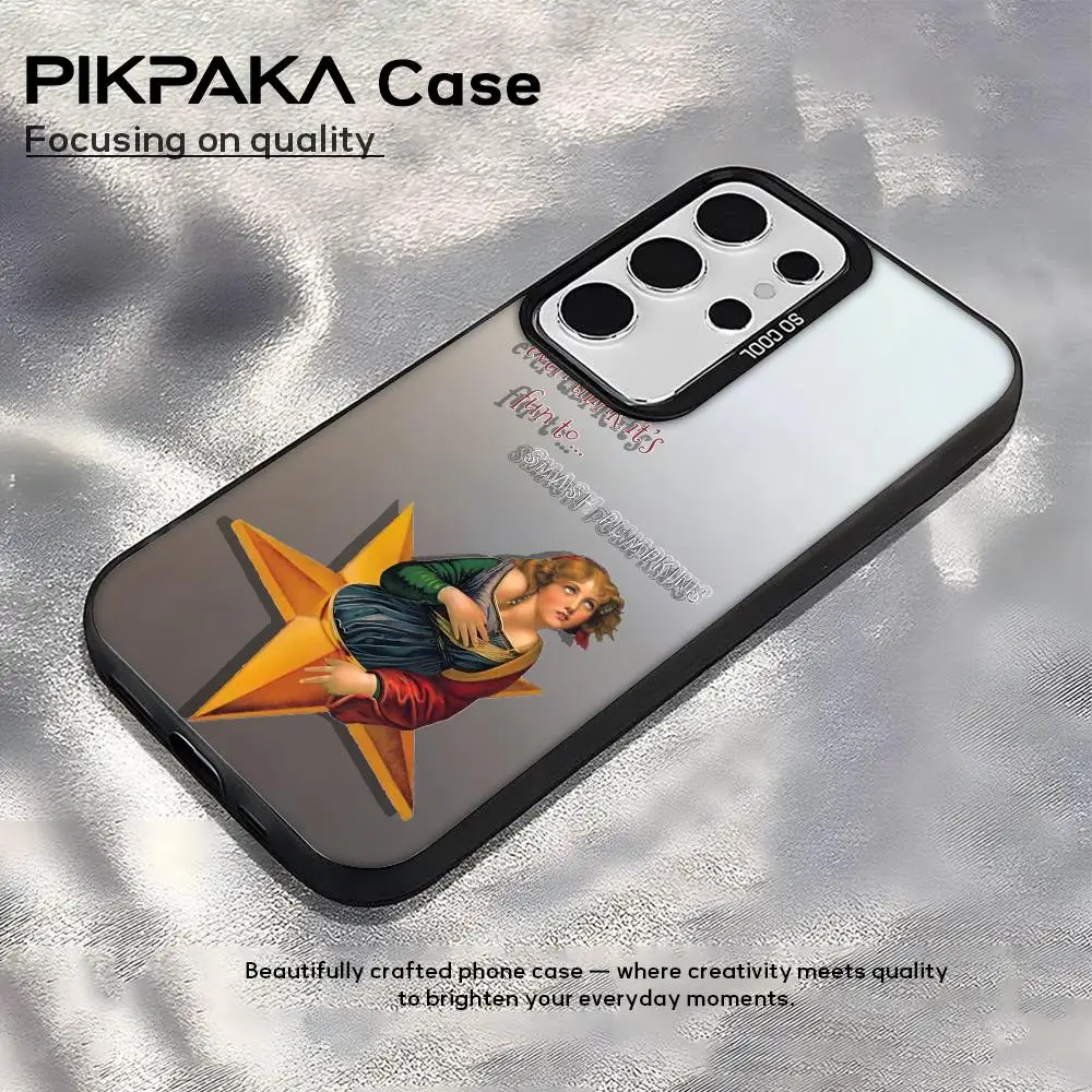 Чехол для телефона Smashing P-Pumpkins Band для Samsung Galaxy S25 Edge S24 S23 S22 S21 S20 Ultra Funda, силиконовый серебристый чехол PIKPAKA