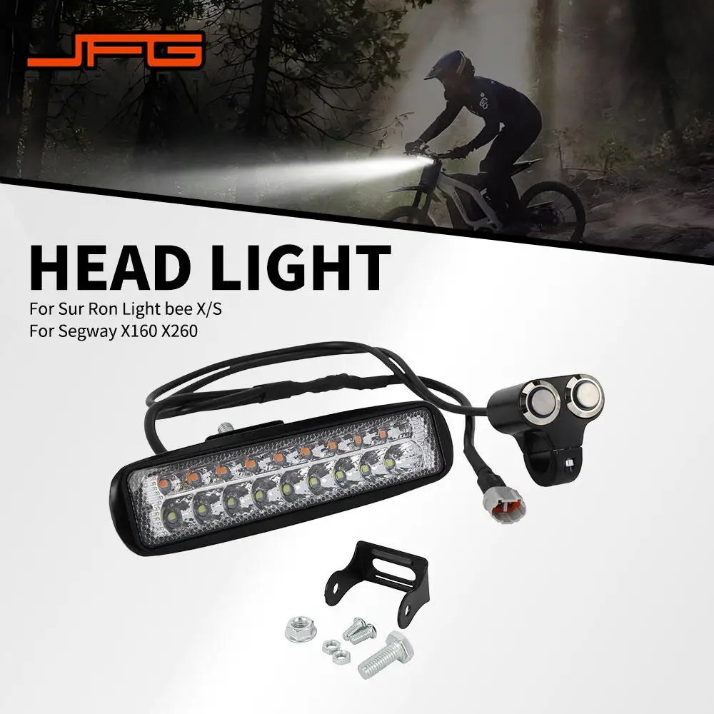 

Motorcycle Headlight Headlamp Front Light with Switch For Sur Ron Sur-Ron Light Bee Lightbee S X Electric Dirt Bike Spotlight