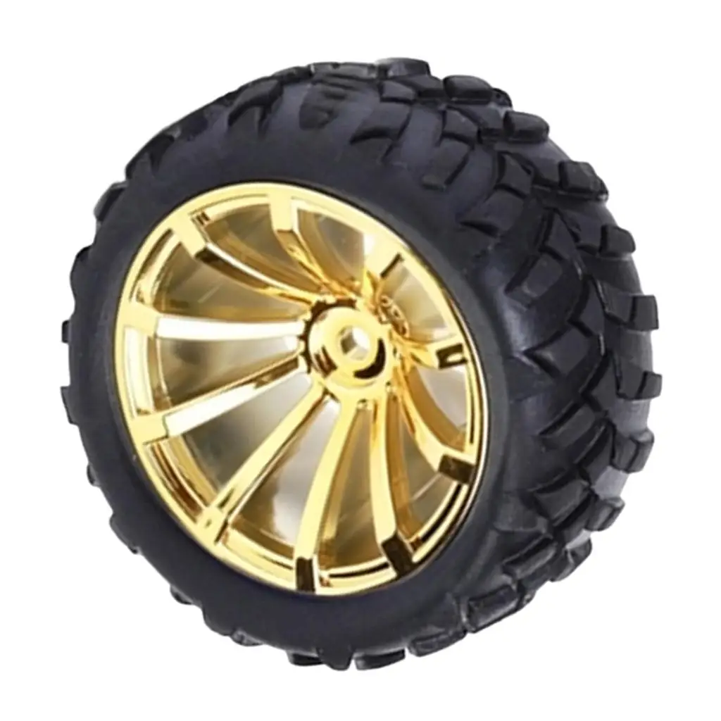 Roda de motor de engrenagem de pneu robô roda pequena inteligente pneu 72MM