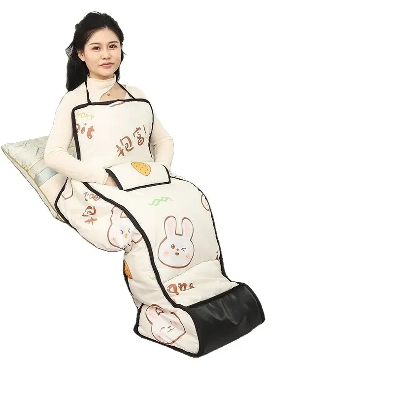 Foot warmer plugged into the electric bed to sleep, the elderly are warm in winter, waist and back body heater