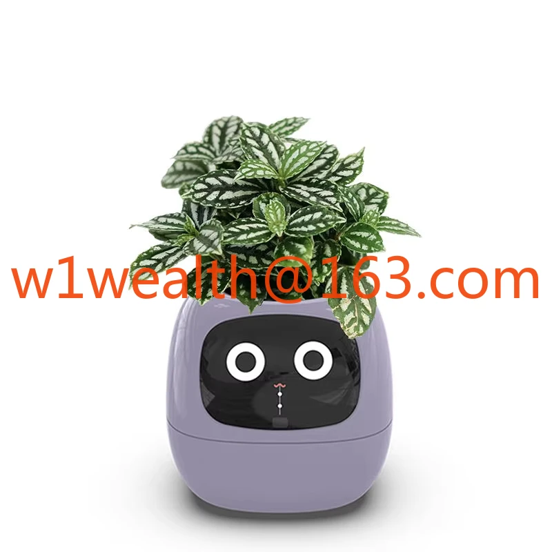 

Smart Lazy Automatic Water Absorption Smart Cute Pet Flower Pot USB Charging Indoor Potted Plant