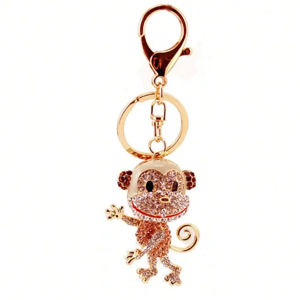 Kreativer, süßer Affen-Autoschlüsselanhänger, Tierkreiszeichen-Affen-Schlüsselanhänger, Anhänger-Accessoires – Detail 5