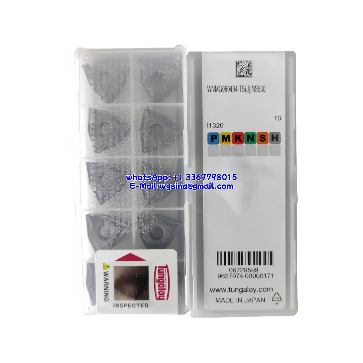 

100% Original WNMG WNMG08 WNMG0804 08 -TS(J) NS530 Turning Inserts