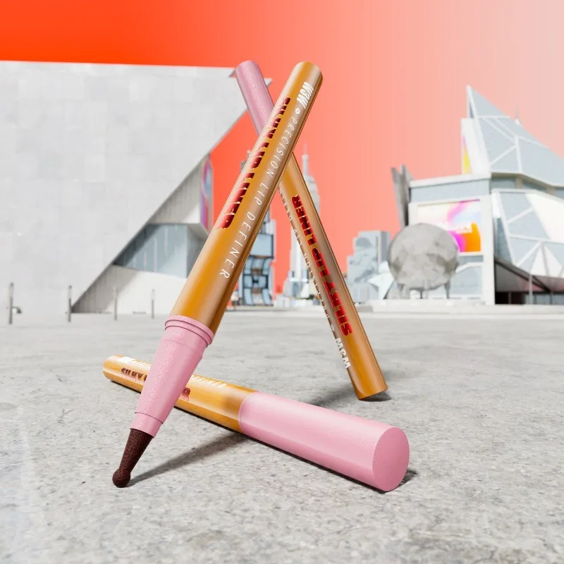 محدد شفاه مخملي غير لامع - محيط شفاه ستيريو ثلاثي الأبعاد، مقاوم للماء وغير قابل للتلطخ يحدد الشفاه المثالية الناعمة التي تدوم طويلاً #4