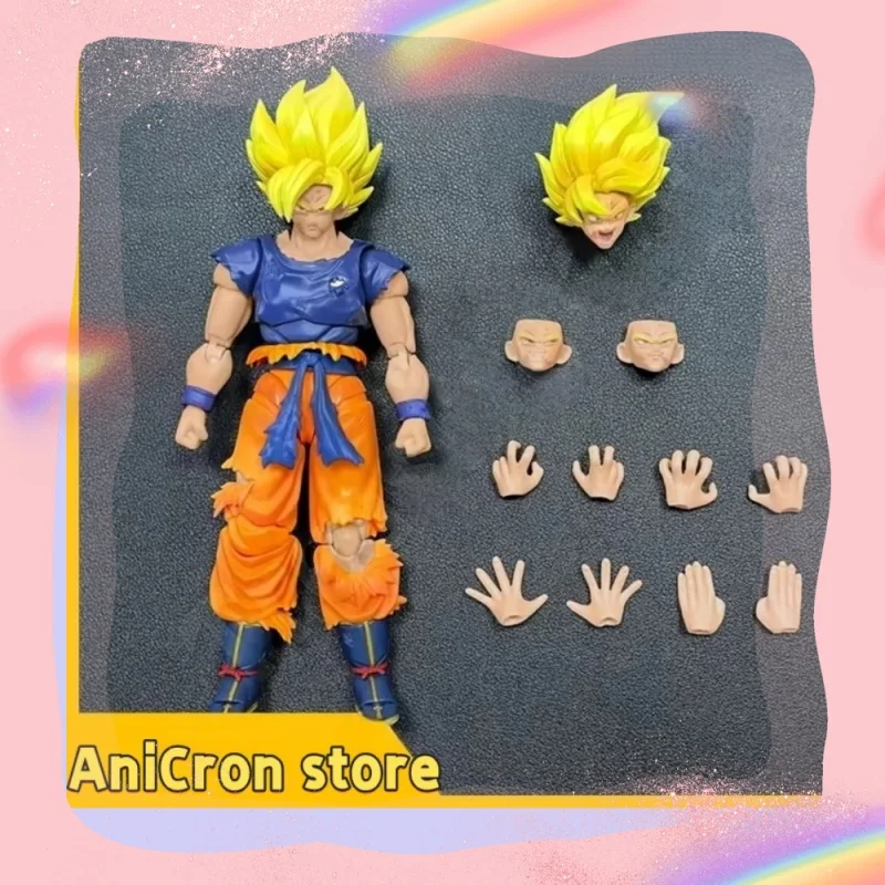 

Demoniacal Fit Son Goku Figure Dragon Ball Z Shf Super Saiyan Son Goku Action Figure Model Fury Awakening Customized Toys Gifts