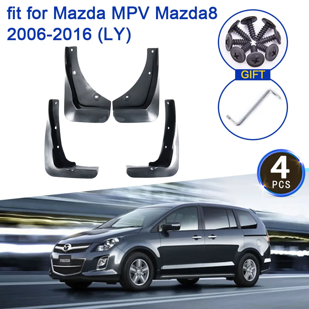 for Mazda MPV Mazda8 2006 2007 2008 2009 2010 2011 2012 2013 2014 2015 2016 LY Mud Guard Wheels Splash Guards SUV Fender Flaps