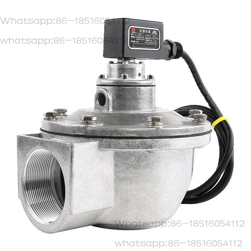 CT4 Explosion-proof Right Angle Electromagnetic Pulse Valve DMF-Z- 20/25/40/50/62/76 S Submerged 1 Inch 2 Inch 3 Inch