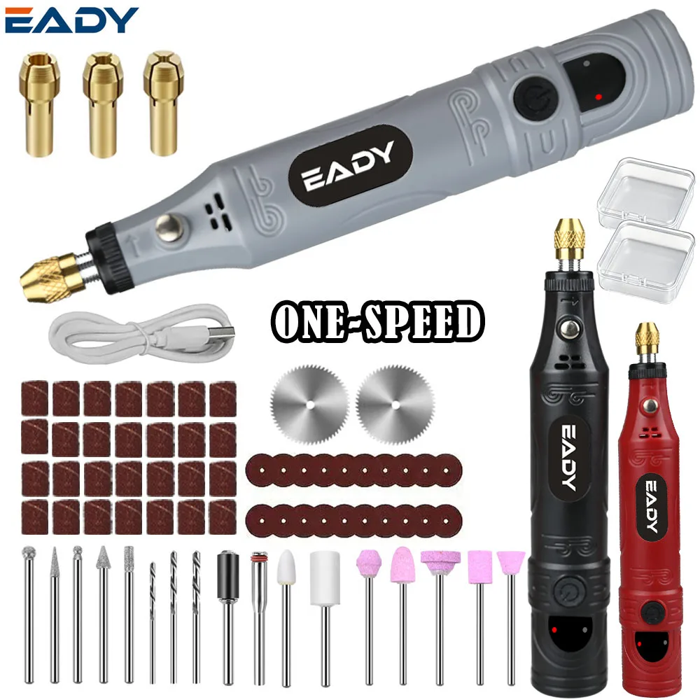 Cordless Mini Electric Drill Rotary Tool Kit – USB Rechargeable USB Engraving Pen for Home DIY Craft, Carving