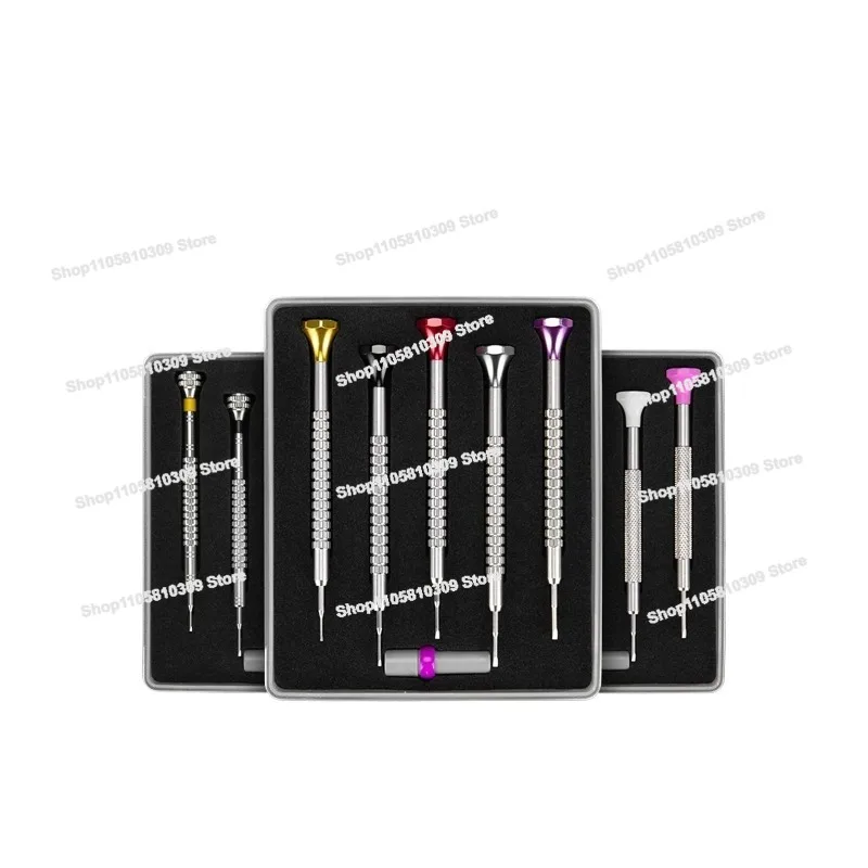 Watch Repair Tool All-steel Hexagonal Hat, One-word Cross Screw Batch Knife, Screwdriver,  Screwdriver Set