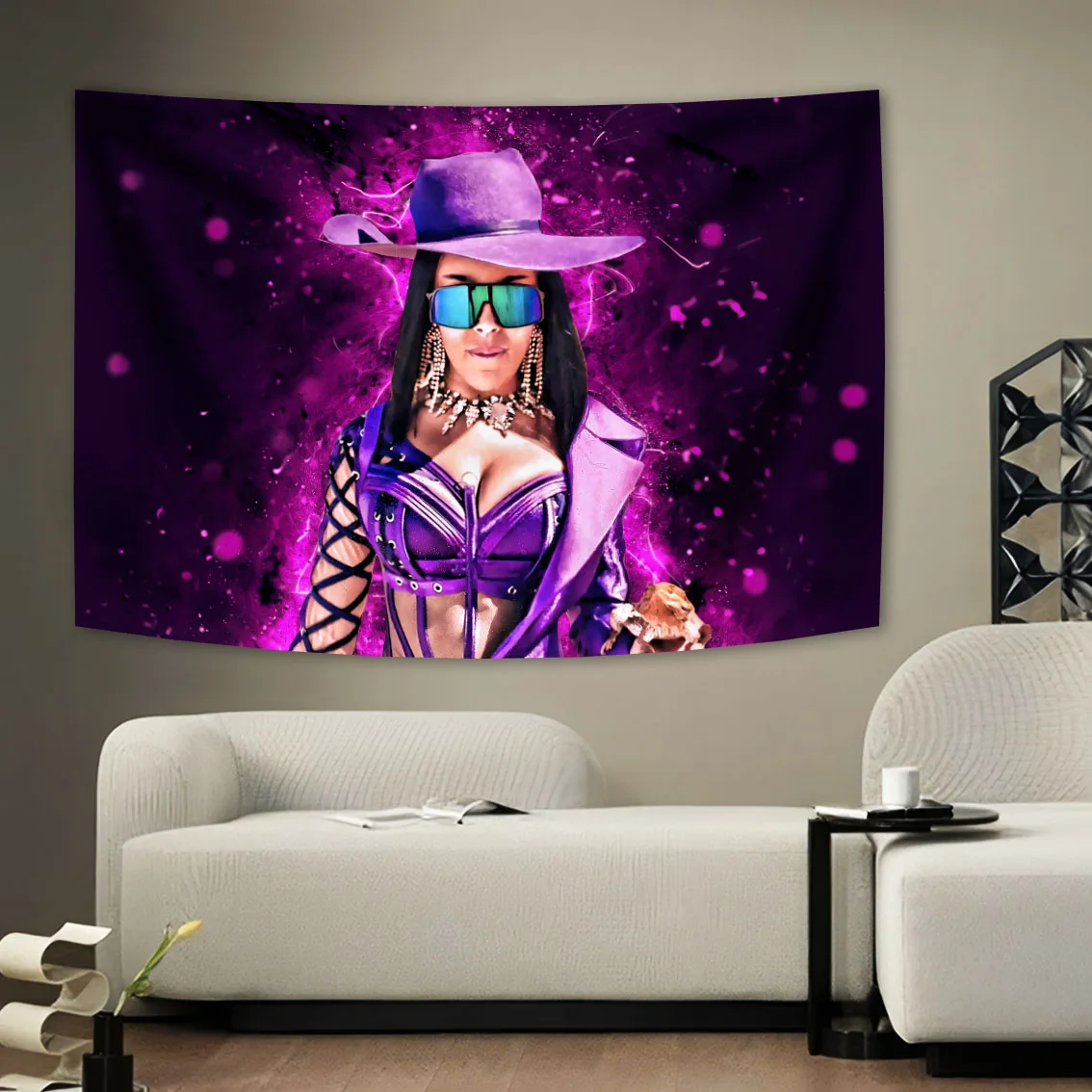 Famous Music Star Dojas Cats Ctrl Singer Poster HD Tapestry Banner Flag Vintage Wall Art Picture Living Room Home Decor