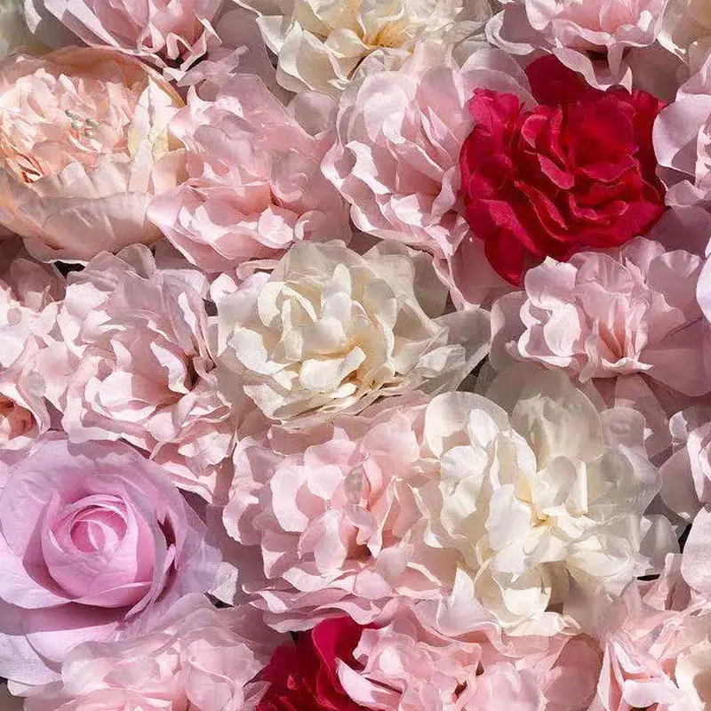 20 шт., искусственные шелковые розы