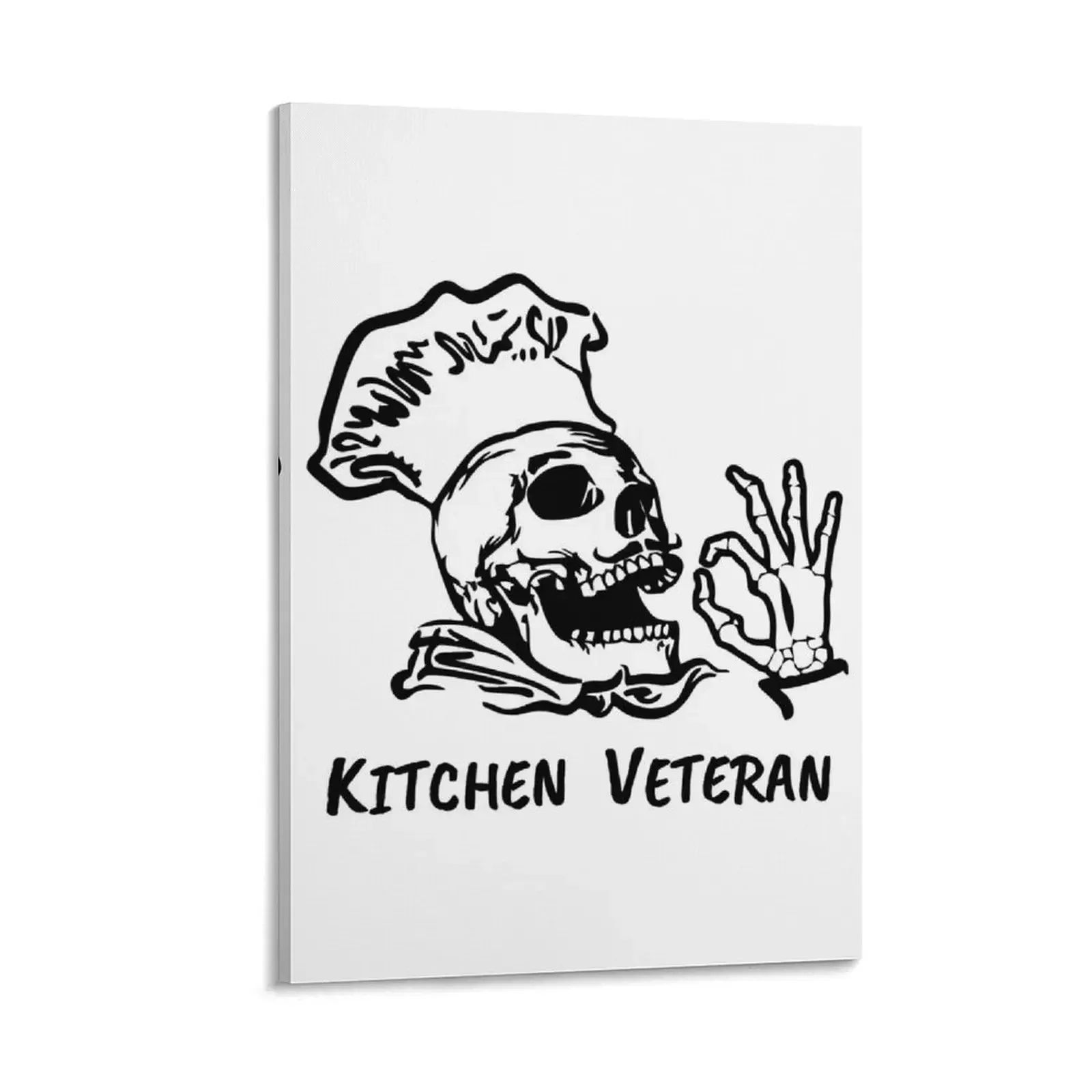 

Kitchen Veteran for all senior chefs, cooks Canvas Painting posters anime room decor Decoration bedroom poster aesthetic