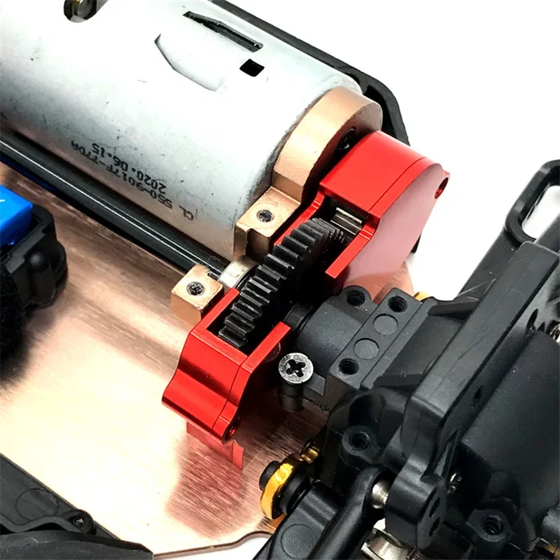 1/12 1/14 cubierta antipolvo mejorada para WL144001 124018 124019 engranaje de reducción cubierta superior e inferior de Metal