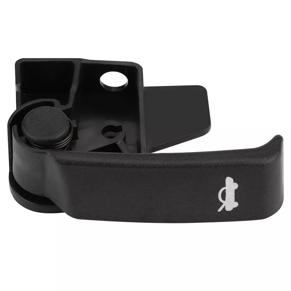 

Black Hood Release Latch Handle Abs Plastic Construction Oem Specification Match Direct Fit Replacement Easy Installation Design