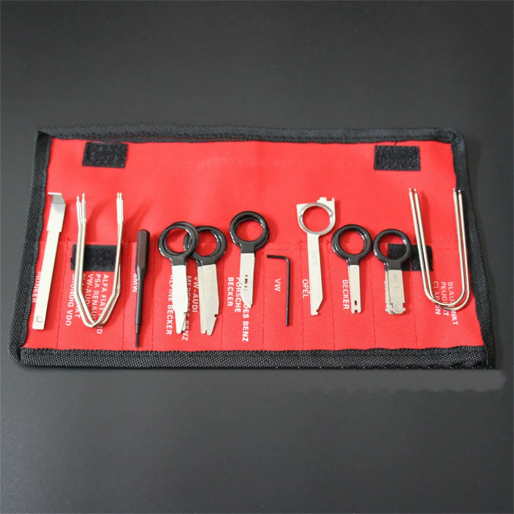

20Pcs Car Audio Disassembly And Assembly Tools,DVD Navigation Disassembly And Assembly Tools Fastener Remover Pry Hand Kits