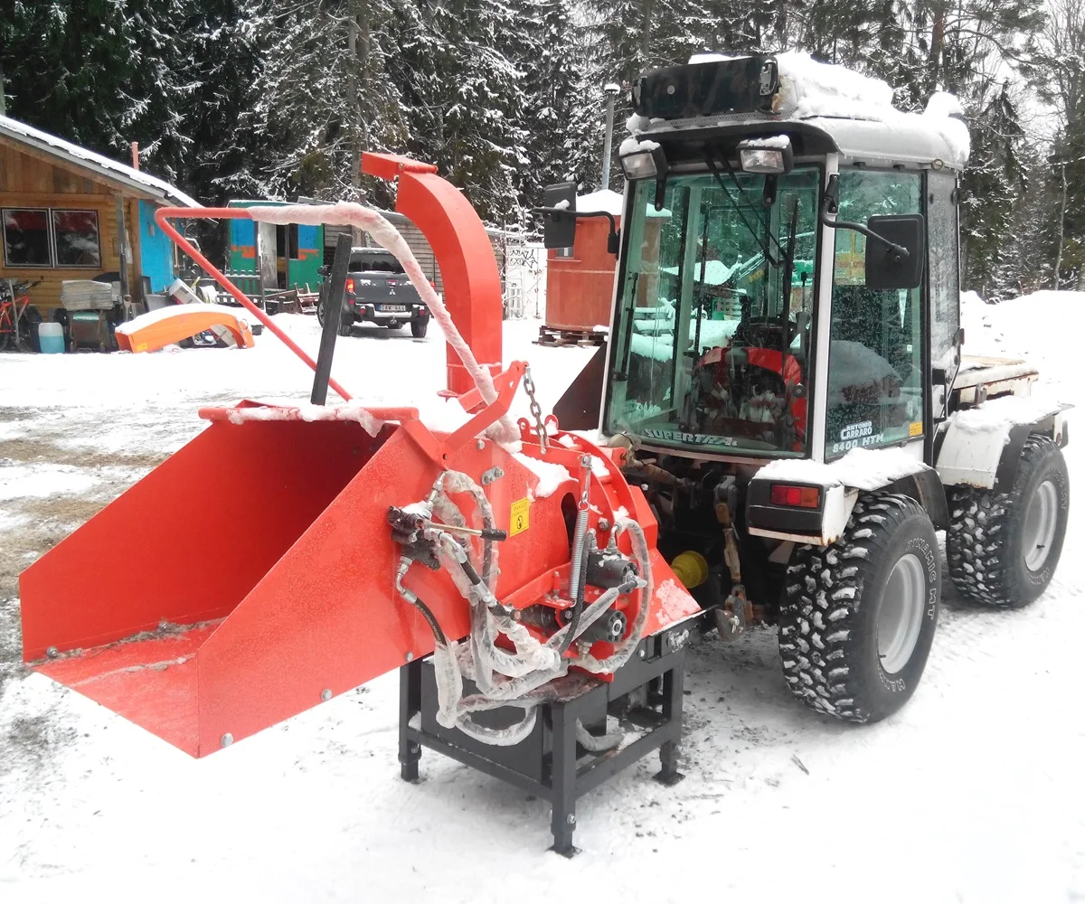 Industrial Garden Mulch Tree Branch Twigs Chipper Shredder Machine Core Components with Motor Pump Gear Bearing for Sale