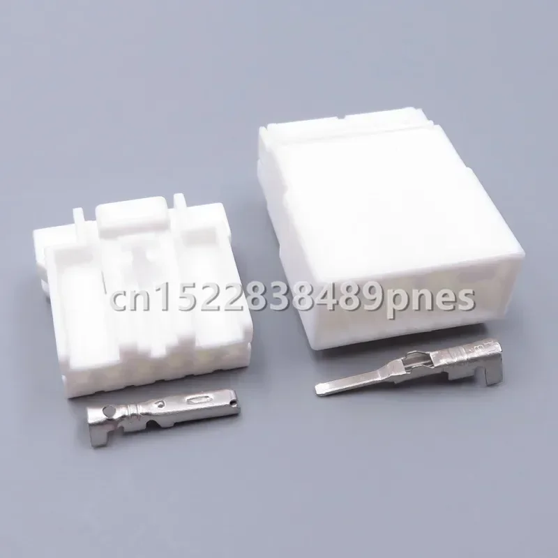 6 Pole 174930-1 174923-1 Electrical Motorcycle Wiring Harness Connector Auto Unsealed Socket