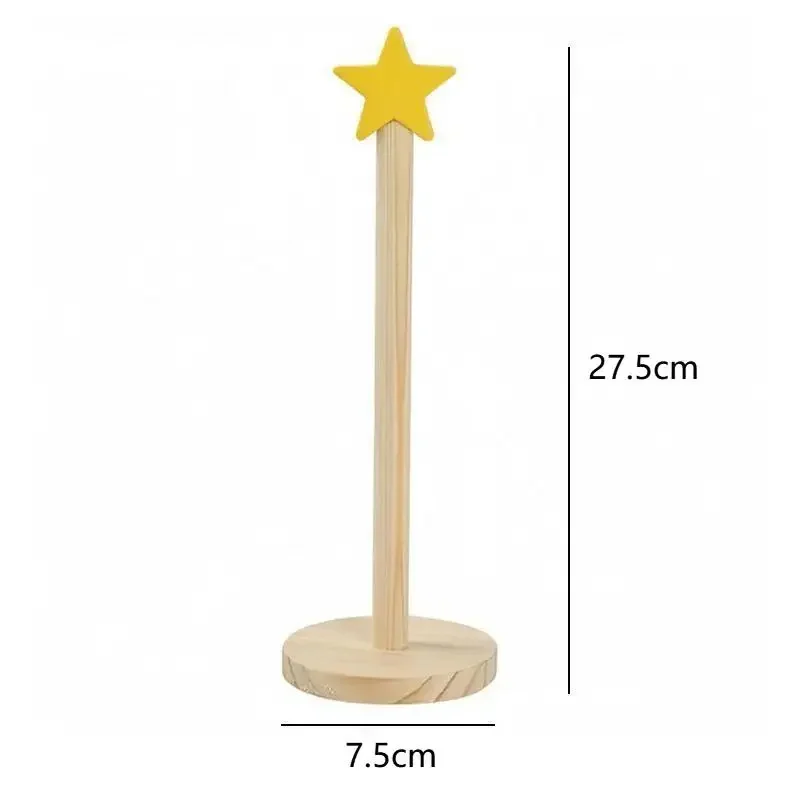 나무 데스크탑 헤어 로프 홀더 다목적 쥬얼리 팔찌 주최자 시계 팔찌 Scrunchies 헤어 밴드 디스플레이 홀더