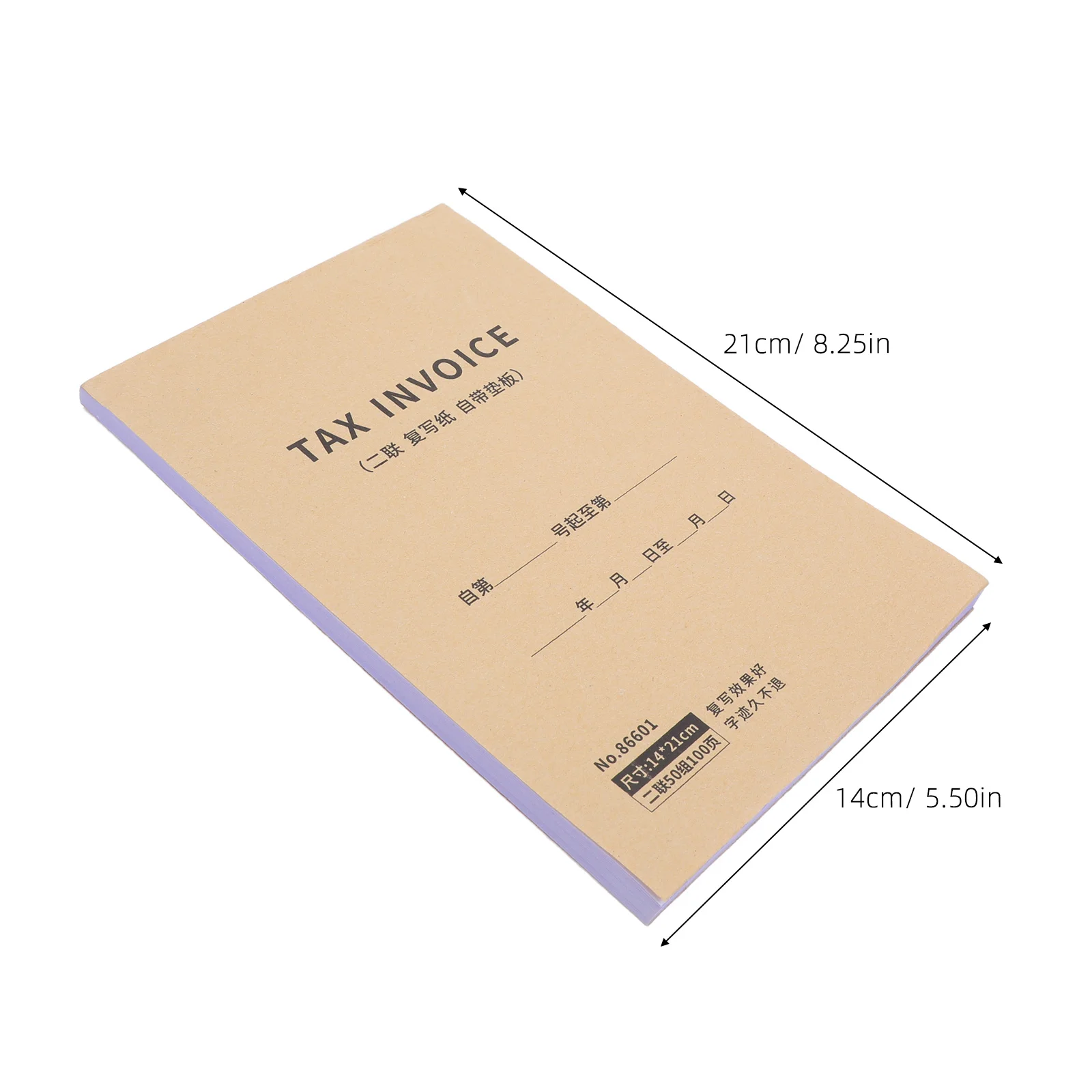 Carbonless Delivery Document Set for Office Use 2 Part Bill Order Form Stackable Secure Packaging Wholesale Supply