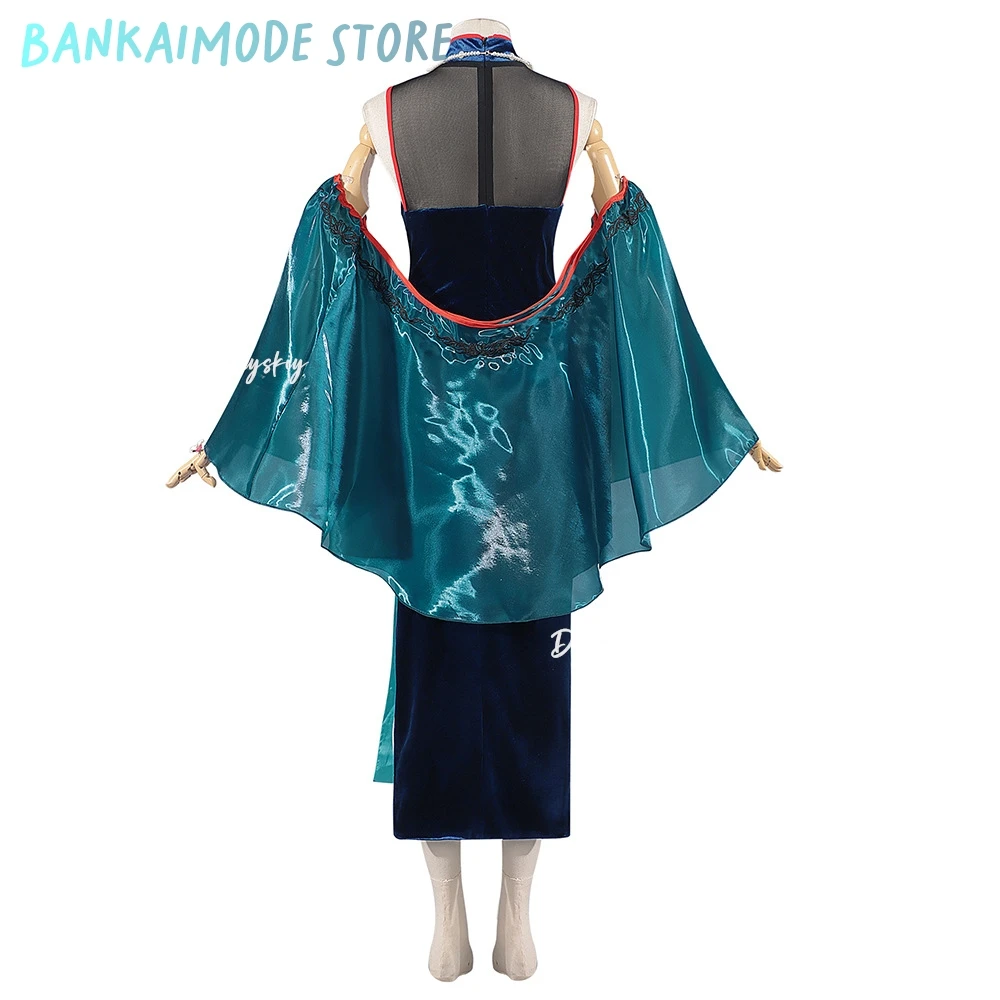 เกม Path To Nowhere Cabernet เครื่องแต่งกายสไตล์จีน Cheongsam ชุด Retro ชุด Cabernet บทบาทเล่นวิกผมรองเท้าชุด 3xl