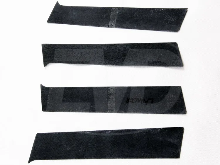 FOR 2008-2015 MITSUBISHI LANCER EX CARBON FIBER B PILLAR 3