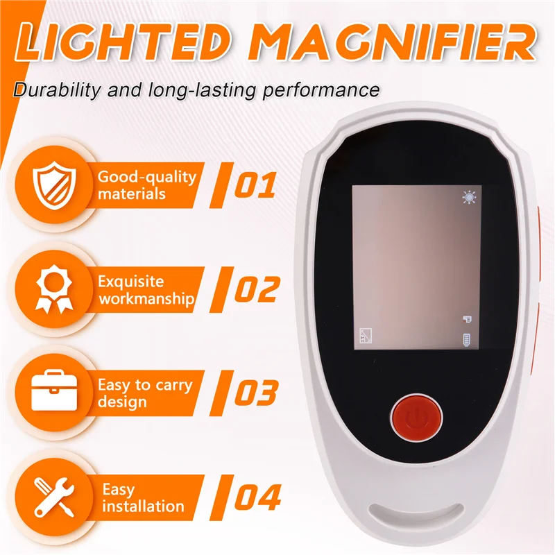 A92Z Video Microscope With Magnifying Glass 8LED 2.0 Inch IPS Color Screen For Electronics Coins Jewelry Repair