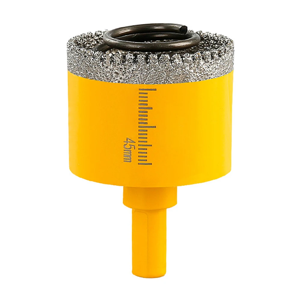 1pc 20-60mm Hole Cutter Drill Bit Fast Drilling For Granite Marble Masonry Concrete Tile Glass Hard Plastic