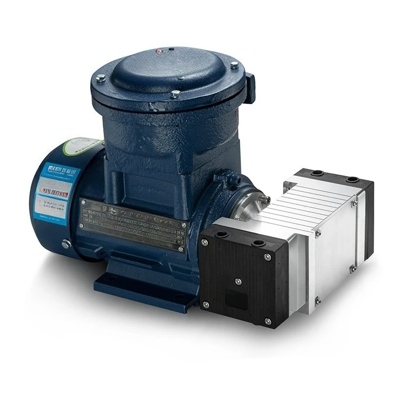 Micro air pump AD40 AC three-phase explosion-proof motor electric explosion-proof diaphragm vacuum pump