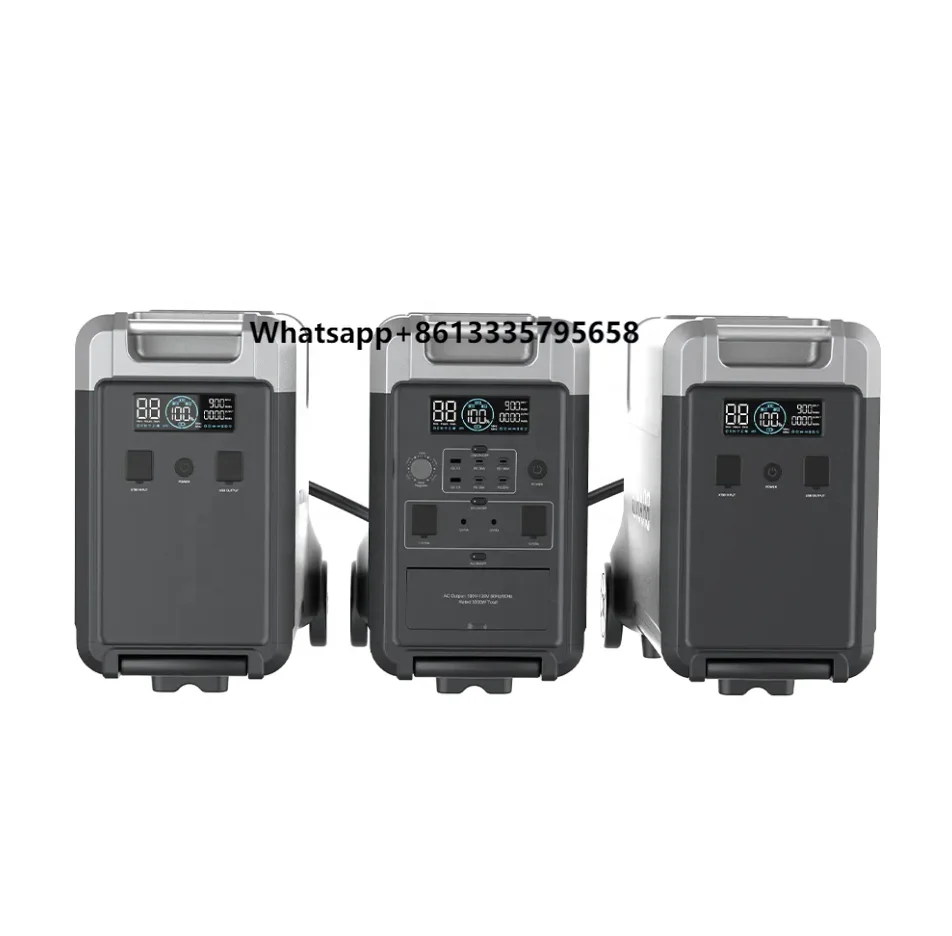

Portable Power Station Solar Panel MPPT Controller Jump Starter External Battery Flashlight Remote Pure Sine Wave Cigar Lighter
