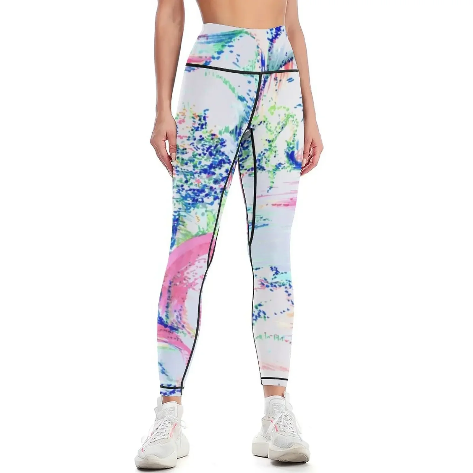 

Fae Forest Leggings Legging sport sports woman gym Golf wear gym wear Womens Leggings