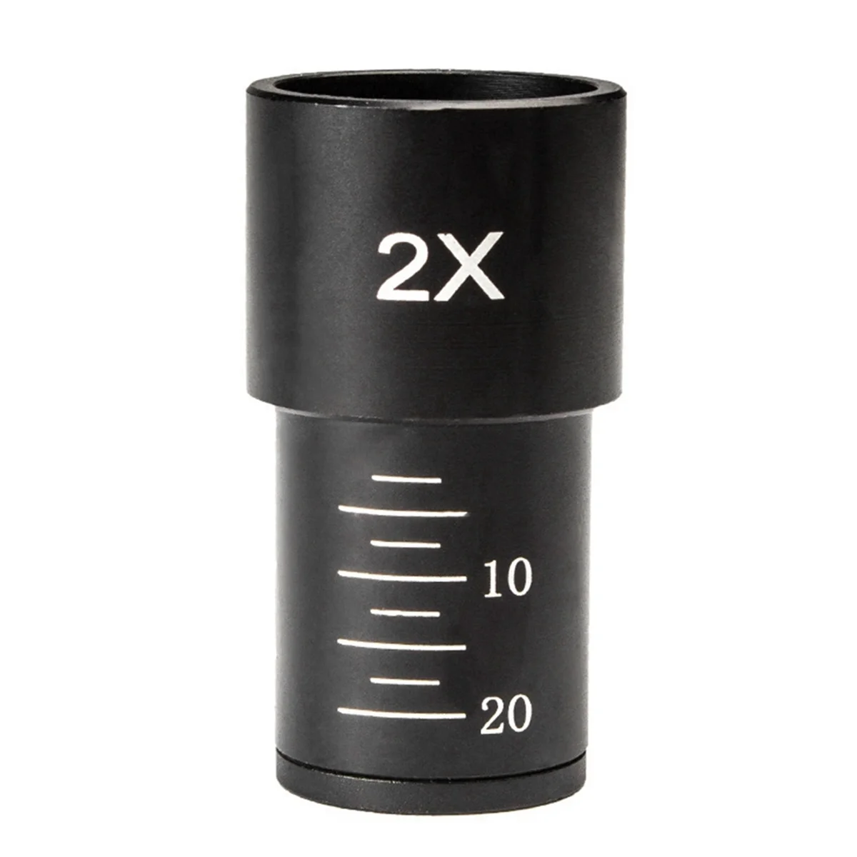 New Biological Microscope Eyepiece 2X Barlow Lens for 23.2mm Mount Port Biological Microscope