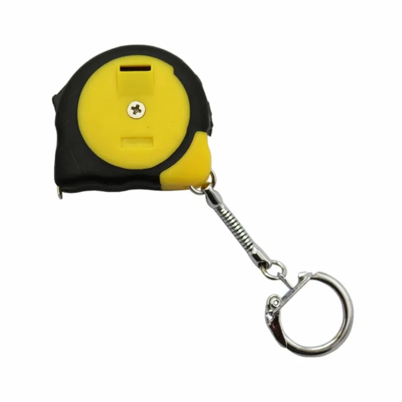 metro keychain Tape Measure Ruler Portable Pull Ruler Keychain Retractable Ruler Heart-shaped Tape Measure 1m