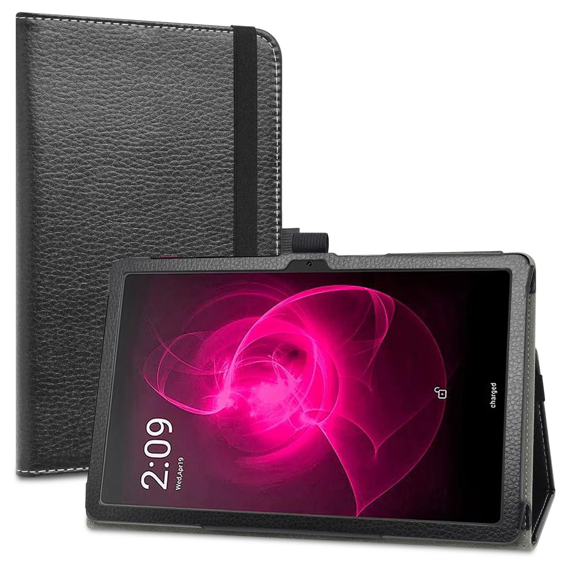 

Case For T-Mobile REVVL TAB 5G 10.36 Inch Tablet Folding Cover with Elastic Closure