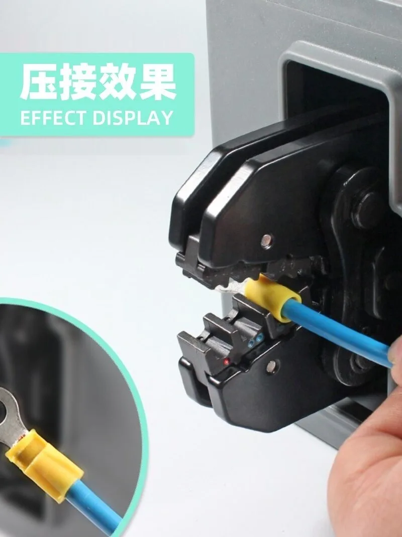 2.7T pneumatic crimp clamp NB-20A cold press terminal crimp 0.25-35