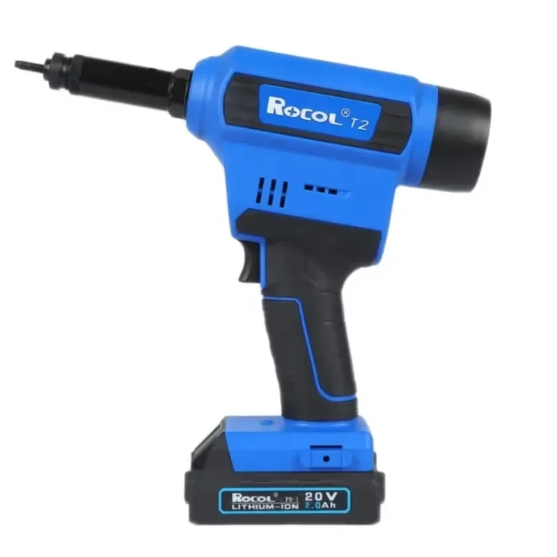 Electric Rivet Nut Tool for M3-M12 RL-T2 RL-T2S Battery-Powered Nut Riveter with Counting Function Adjustable Rivet Nut