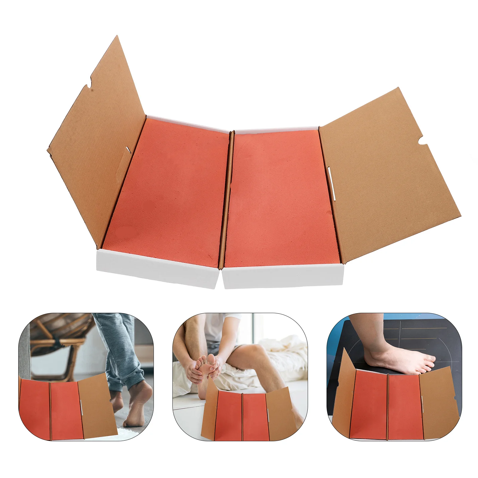 

1 комплект, набор для литья ног, нежный, полезный, яркий орнамент, запись роста дома, подарок, коробка с губкой для оттисков ног