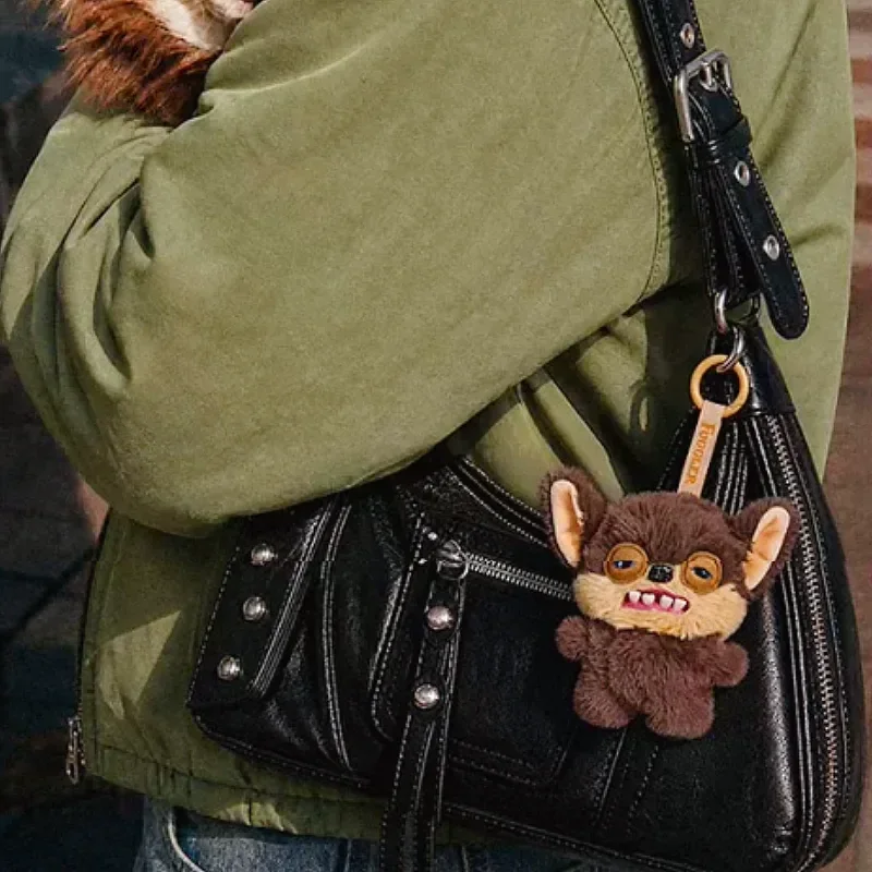 Fuggler Fugg Mutts Plush Bag Charm Series Blind Box Funny Ugly Monster Puppy Keychain Decoration Collection Toy Birthday Gift view 5