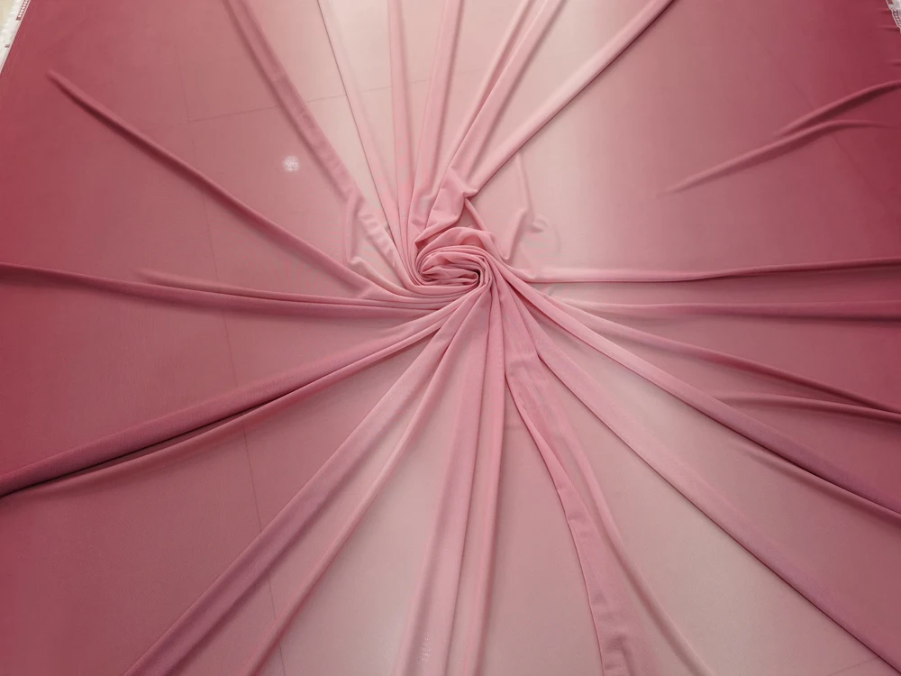 1 Meter X 1,5 Meter Polyester Stretch-Netzstoff Tüll Weicher Ombre-Netzstoff für Bühnendekoration – Detail 16