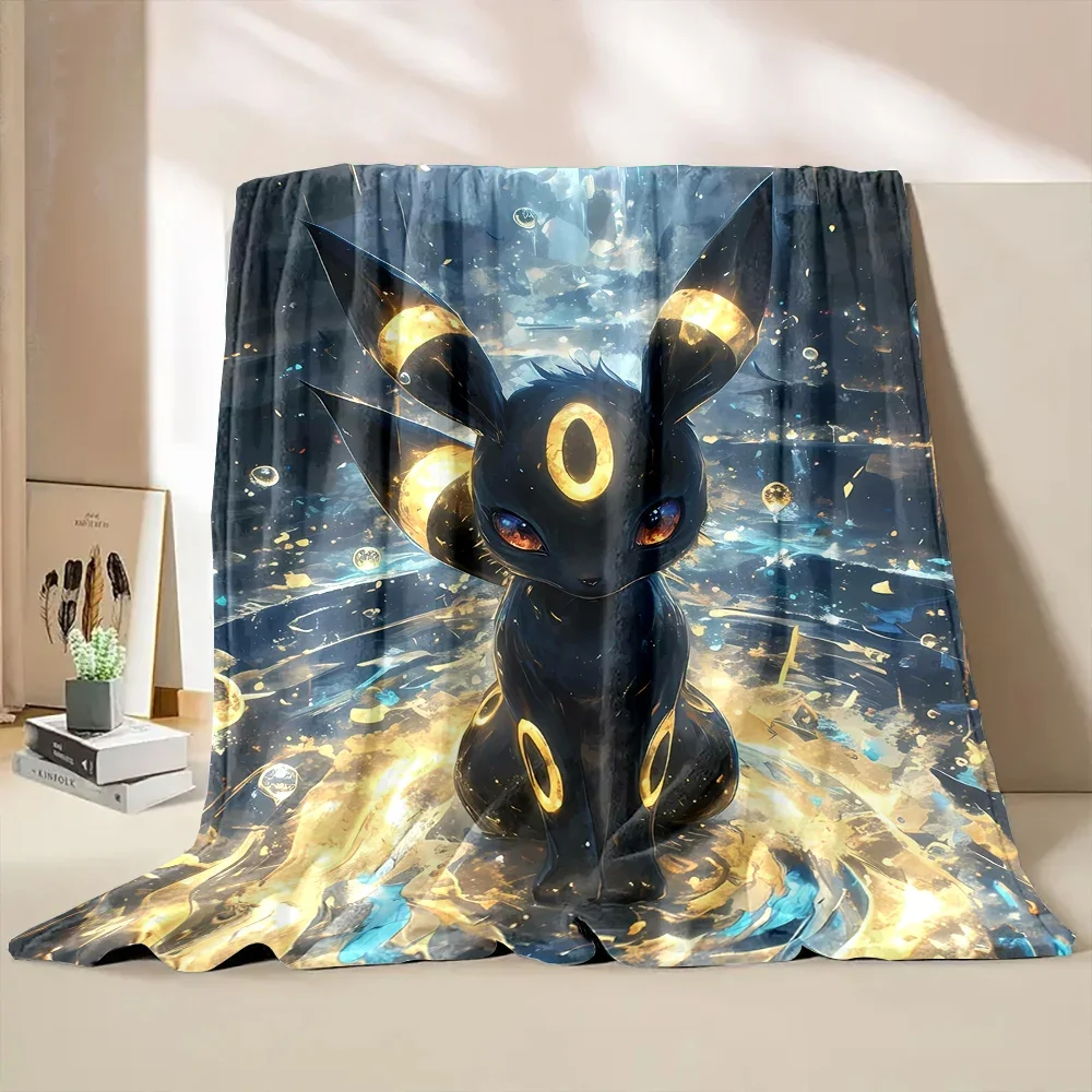 Pokemen eevee Gúnyrajz umbreon Flanell pléd Számolás haza Dívány Ebéd Leszakad pléd gyerekek Diák karácsonyi gyerekeknek Adomány