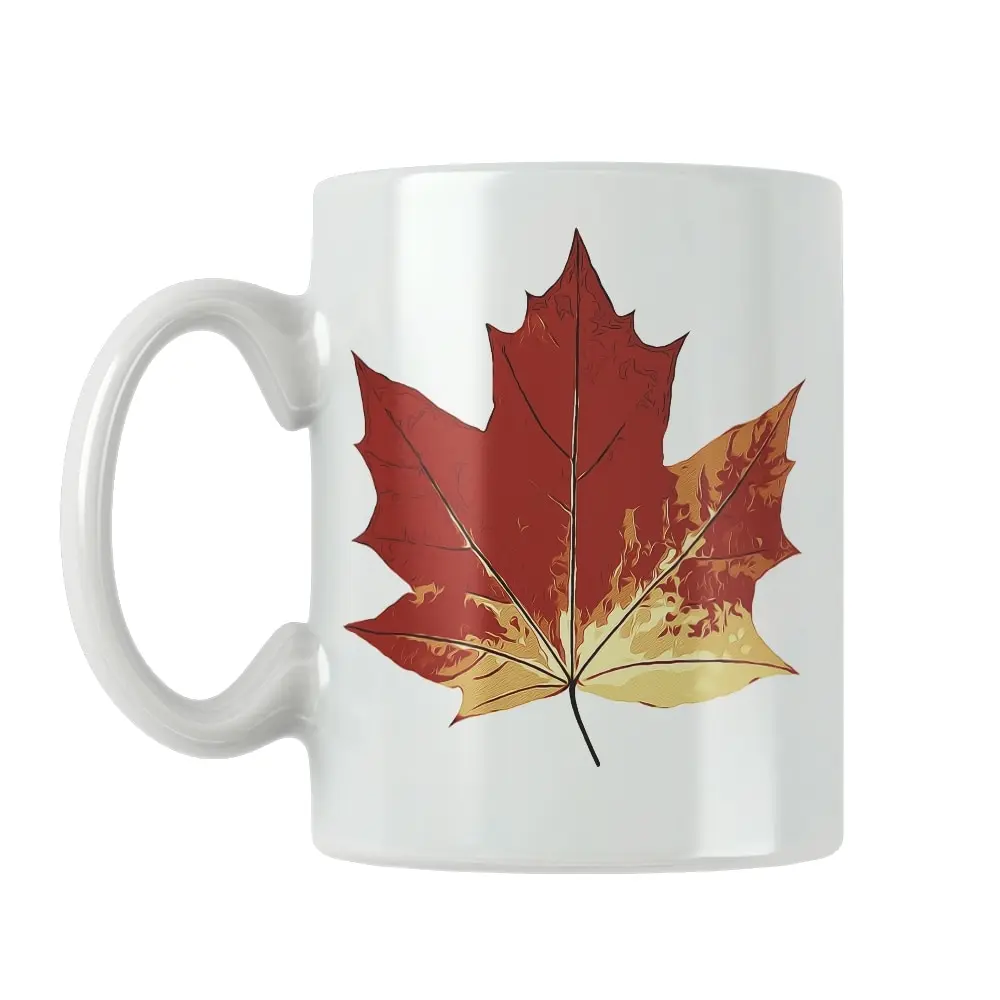 Fall Autumn Spring Mug Coffee Cup White Ceramic Funny Birthday Best Gifts