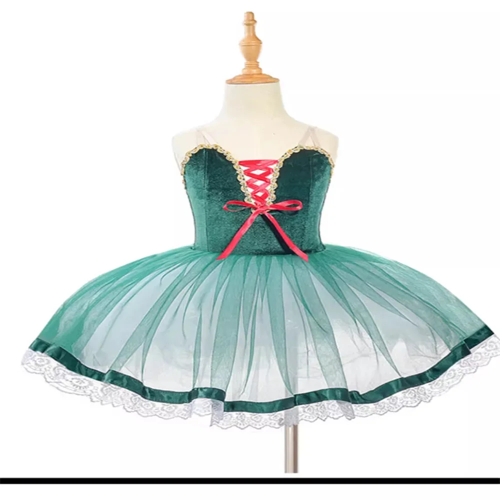 Falda de Ballet para niñas, traje de actuación, faldas largas de tutú, vestido de Ballet profesional del lago de los Cisnes, ropa de danza del vientre, bailarina