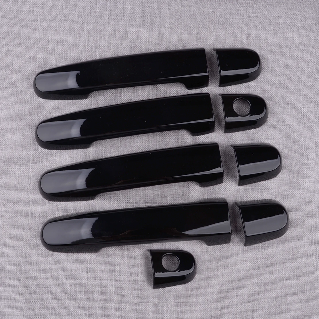 

New Car Door Handle Cover Trim Molding Kit Fit for Toyota Yaris Sedan Hatchback 2007 2008 2009 2010 2011 Black ABS Plastic