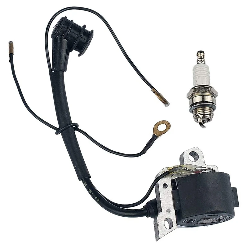 Ignition Coil with Spark Plug for STIHL 024 026 028 029 034 036 038 039 044 048 MS240 MS260 MS290 MS310 MS640 Chainsaw