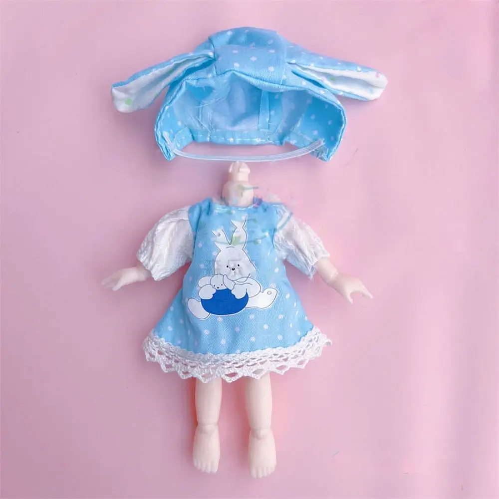 10 Styles Doll Clothes Dresses Cute Mini Fashion Skirts 16~17cm Doll Clothes Obitsu 11 Ob11 Doll/ Ob11 Gsc 1/12 Bjd Molly Body