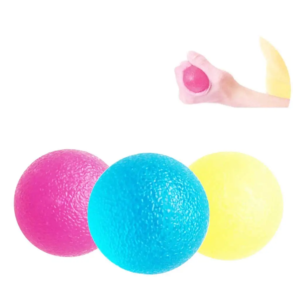 

2025 Best Selling Egg Shape Hand Therapy Grip Balls Arthritis Relief foAdults Exercise Balls with Custom logo