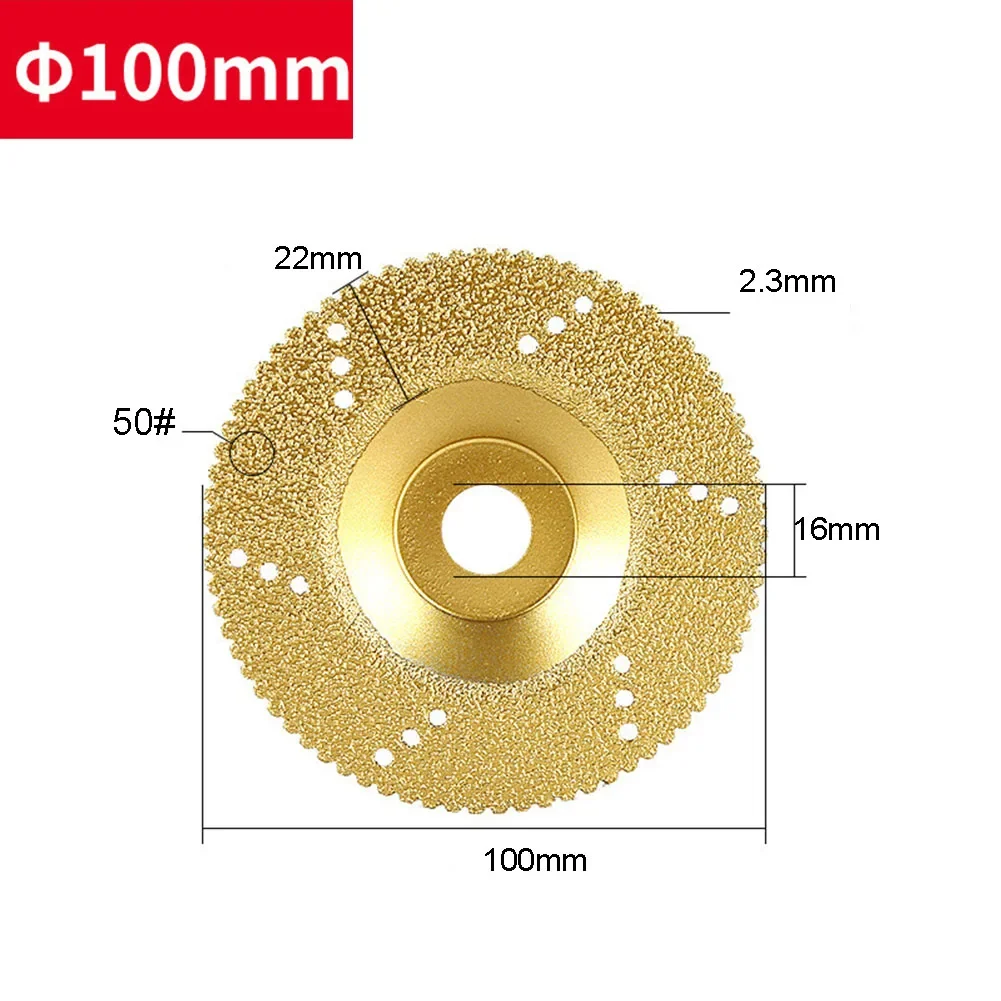 Angle Grinder Dry Grinding Wheel Cutting Disc Marble Bowl Grinding Disk Disc Carbide Metal Tungsten Steel Milling Cutter