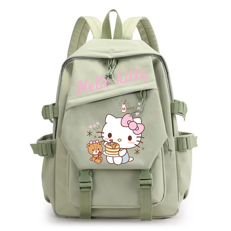 MINISO Sanurgente-Sac à Dos en Toile avec Imprimé de Dessin Animé, Cartable observateur et Mignon pour Étudiant, Nouvelle Collection