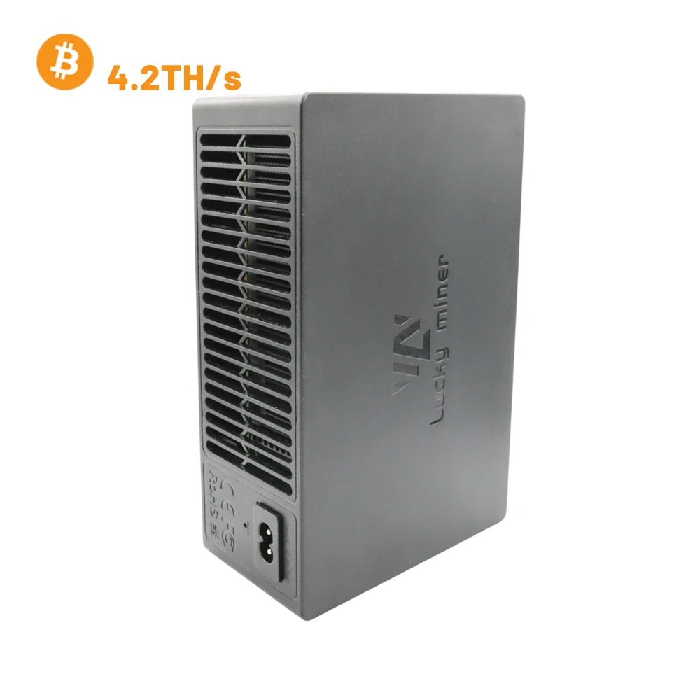 2025 새로운 비트코인 ​​럭키 마이너 LV08 4.2th/S 120W BCH DGB SHA256 암호화 럭키 솔로 마이너 WIFI 연결 비트코인 ​​Asic Miner