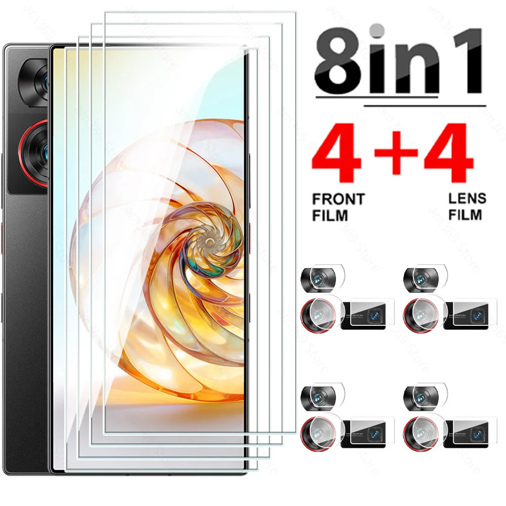 8To1 Glass For ZTE nubia Z60 Ultra Tempered Glass NubiaZ60 Z 60 60Z Ultra Z60Ultra 5G 6.8inch 2023 Camera Lens Screen Protector