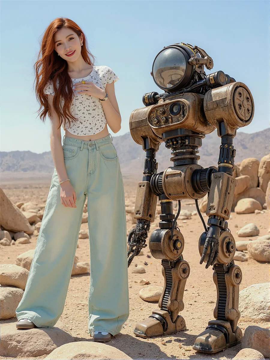 

Пол, широкие брюки, свободные джинсы с высокой талией, ткань для женщин, джинсовые брюки, летние женские зимние шерпы, свободная одежда для отдыха, шикарная ночная рубашка